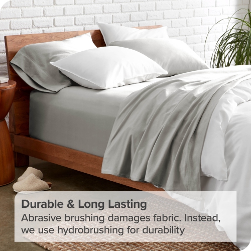Bare Home Sheet Set - Premium 1800 Ultra-Soft Microfiber - Double Brushed - Hypoallergenic - Wrinkle Resistant