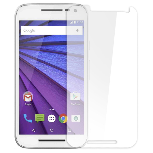 Moto G3 de Motorola – pellicule protecteur d’écran en verre trempé véritable de qualité supérieure [Pro-Mobile]