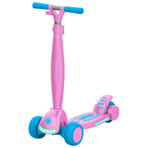 Hover-1 My First 80W Kids Electric Scooter w/ 10km/h Top Speed & 3km Battery Range - Pink