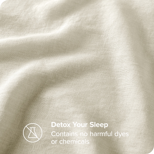 Bare Home Sheet Set - Ultra-Soft Linen Bed Sheets - Deep Pocket - Bedding Sheets & Pillowcases