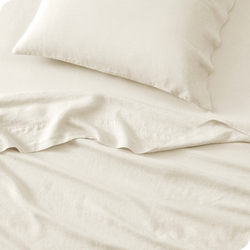 Bare Home Sheet Set - Ultra-Soft Linen Bed Sheets - Deep Pocket - Bedding Sheets & Pillowcases