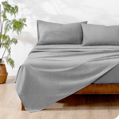 Bare Home Sheet Set - Ultra-Soft Linen Bed Sheets - Deep Pocket - Bedding Sheets & Pillowcases