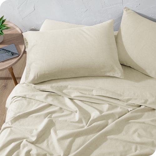 Bare Home Sheet Set - Ultra-Soft Linen Bed Sheets - Deep Pocket - Bedding Sheets & Pillowcases
