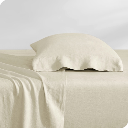 Bare Home Sheet Set - Ultra-Soft Linen Bed Sheets - Deep Pocket - Bedding Sheets & Pillowcases