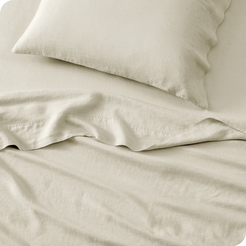 Bare Home Sheet Set - Ultra-Soft Linen Bed Sheets - Deep Pocket - Bedding Sheets & Pillowcases