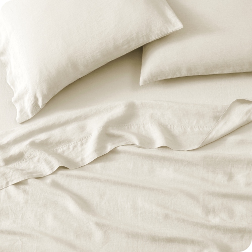 Bare Home Sheet Set - Ultra-Soft Linen Bed Sheets - Deep Pocket - Bedding Sheets & Pillowcases