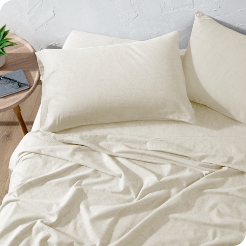 Bare Home Sheet Set - Ultra-Soft Linen Bed Sheets - Deep Pocket - Bedding Sheets & Pillowcases