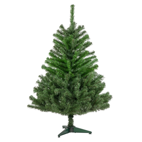 NORTHLIGHT  Full Two-Tone Colorado Spruce Artificial Christmas Tree - 4' - Unlit