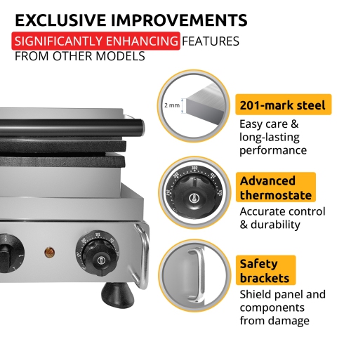 AP-500 Mini Dutch Pancake Maker | Poffertjes Iron | 16 Mini Dutch Pancakes | Poffertjes Grill | 110V