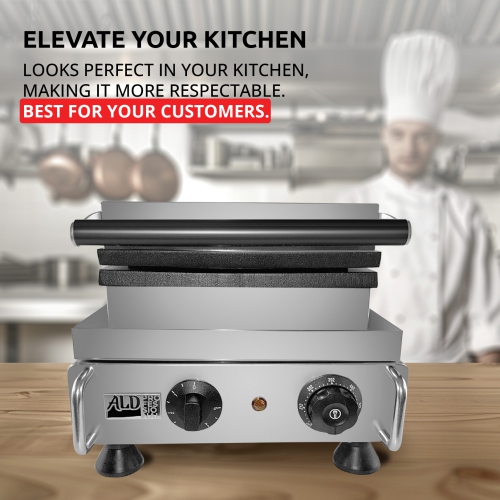 AP-500 Mini Dutch Pancake Maker | Poffertjes Iron | 16 Mini Dutch Pancakes | Poffertjes Grill | 110V