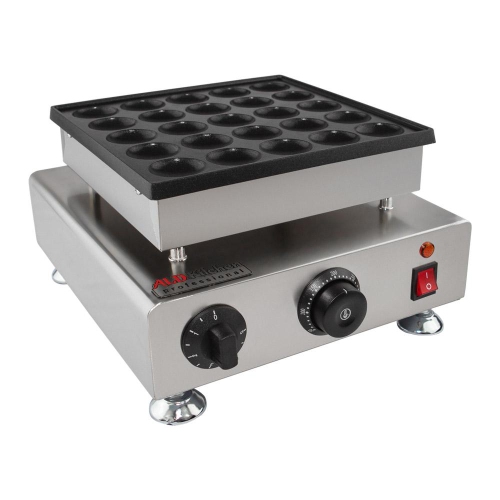 AP-542 Mini Dutch Pancake Maker | Dutch Mini Pancakes | Poffertjes Baking Machine | 25 pcs | Single | 110V