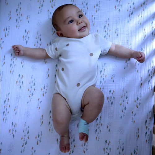 Interphone de surveillance à porter Dream Sock d'Owlet - Vert menthe