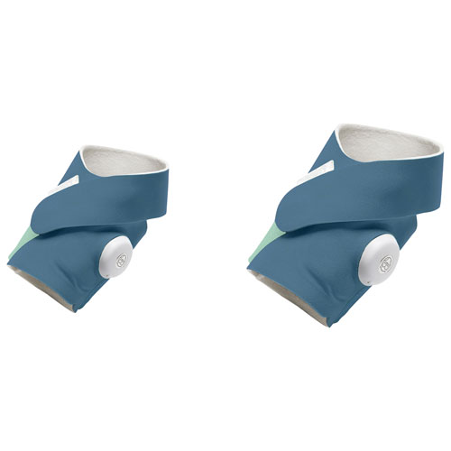 Interphone de surveillance à porter Dream Sock d'Owlet - Bleu rêve