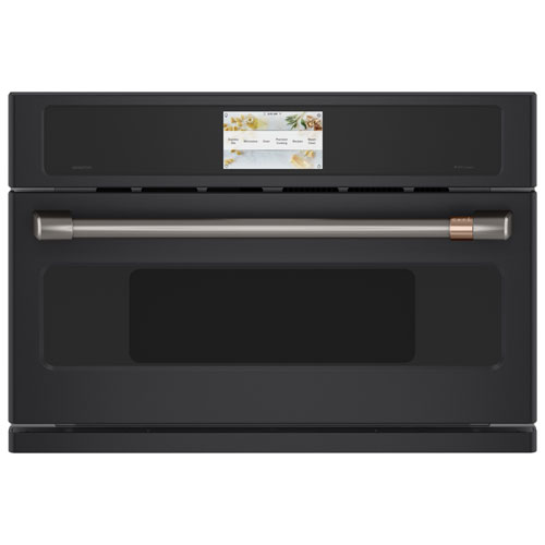 Café 30" 1.7 Cu. Ft. True Convection Electric Wall Oven - Matte Black