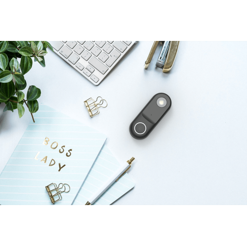 GUSH Smart Door Bell with 145° Wide View Circle Design, AC Power Supply