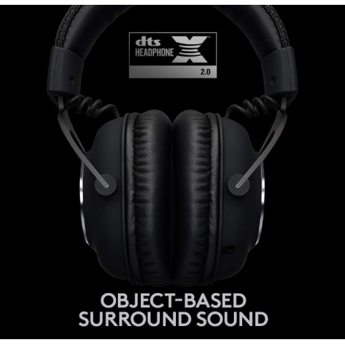 Refurbished - Logitech G PRO X Wireless Lightspeed Gaming Headset with Blue VO!CE Mic Filter Tech-981-000906