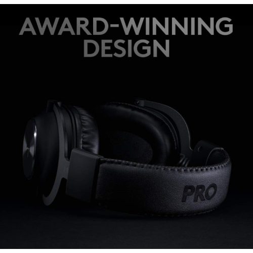 Refurbished - Logitech G PRO X Wireless Lightspeed Gaming Headset with Blue VO!CE Mic Filter Tech-981-000906