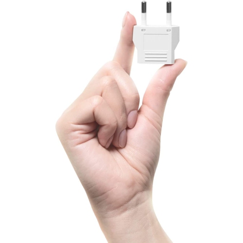 Lot de 6 adaptateurs américains/CA vers européens - Prise d'alimentation universelle - Prise murale - Convertisseur d'entrée USA/Canada vers Europe -