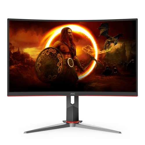 AOC 27" FHD LCD 240Hz HDMI DisplayPort Black Gaming Monitor