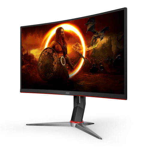 AOC 27" FHD LCD 240Hz HDMI DisplayPort Black Gaming Monitor