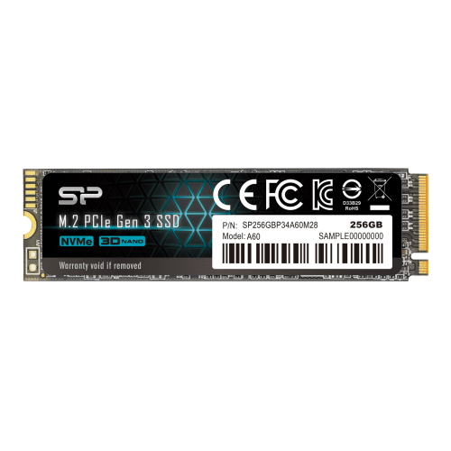 Silicon Power 256GB PCIe M.2 NVMe 1600MB/s Blue Internal Solid State Drive