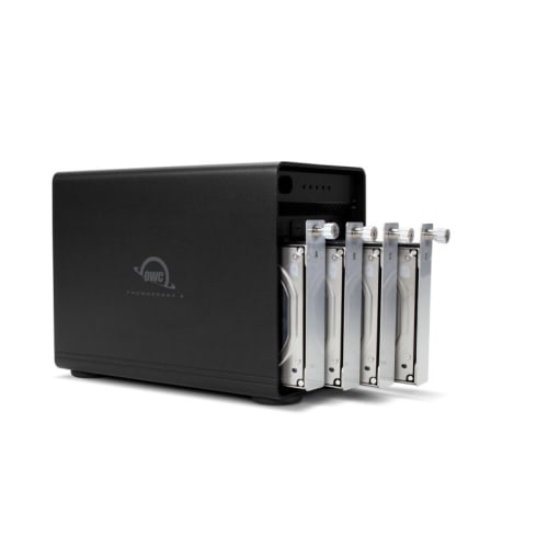 OWC ThunderBay 4 16TB HDD 3.5" Serial ATA Black External Hard Drive