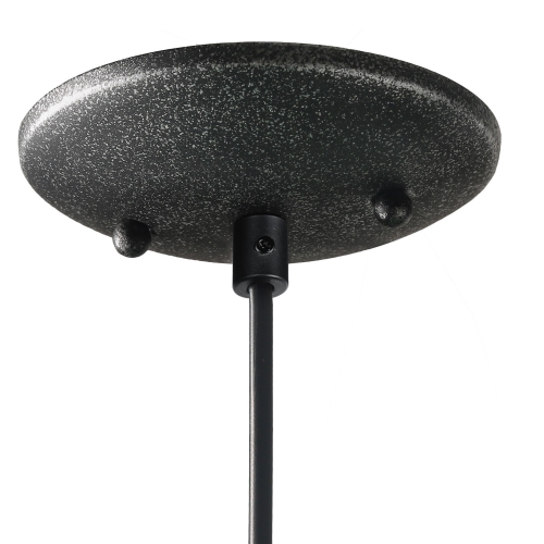 1-Light Single Geometric Spiral Pendant