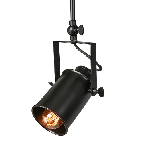 Modern 4-Light Black Track Light