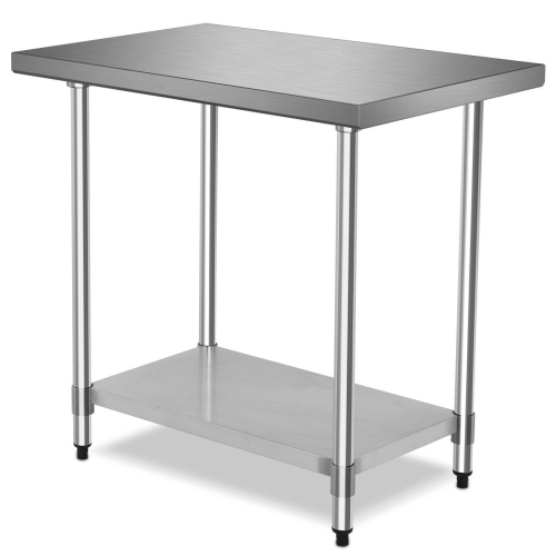 24Inch x 36Inch Stainless Steel Commercial Kitchen Food Prep Table