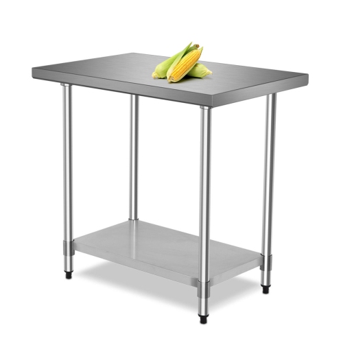 24Inch x 36Inch Stainless Steel Commercial Kitchen Food Prep Table