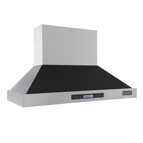 KUCHT  Professional 48-Inch Wall Mounted Range Hood 1200Cfm In In Black LOVE IT!