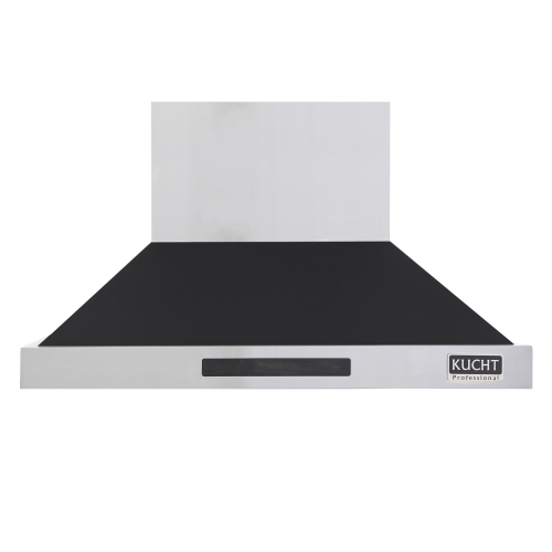 KUCHT Professional 48-inch Wall Mounted Range Hood 1200CFM in Black