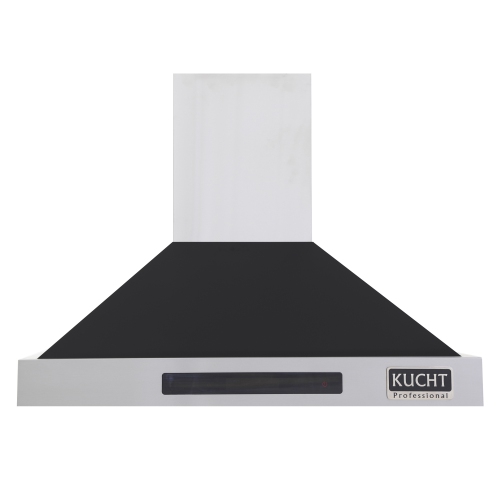 KUCHT Professional 30-inch Wall Mounted Range Hood 900CFM in Black