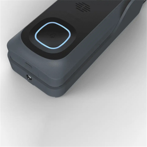 Sonnette intelligente GUSH avec design carré à vue large de 145°