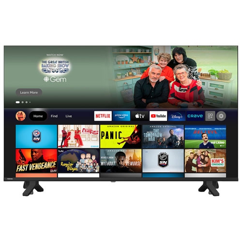 Téléviseur intelligent DEL HD 1080p de 43 po de Toshiba - Édition Fire TV - 2021 - BO