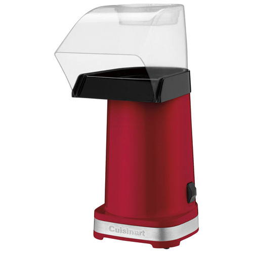 Machine à maïs soufflé à air chaud de Cuisinart (CPM-150C) - Rouge