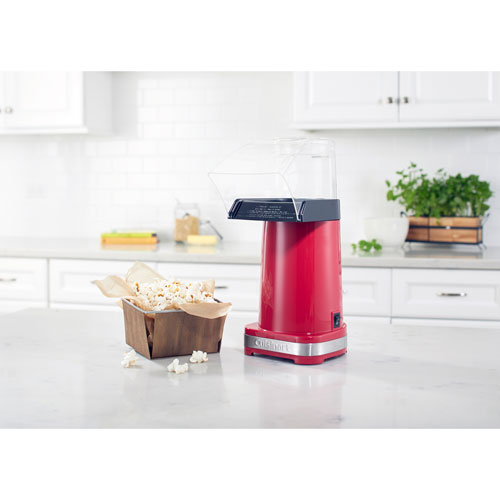 Machine à maïs soufflé à air chaud de Cuisinart (CPM-150C) - Rouge