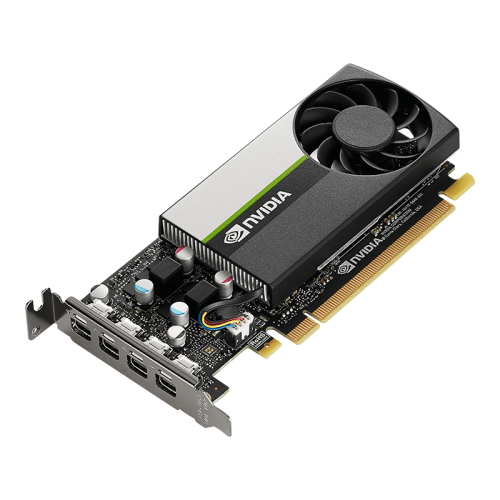 PNY NVIDIA T1000 4GB GDDR6 60Hz PCI Express 3.0 50 W Black Graphic Card