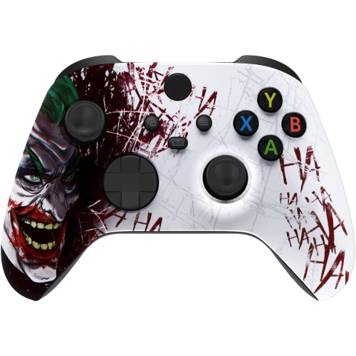 "Joker ha ha ha" UN-MODDED Custom Controller compatible with Xbox One S/X Unique Design