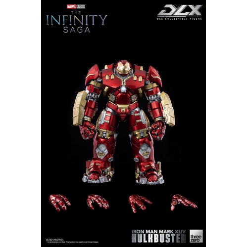 ThreeZero Avengers The Infinity Saga 12 Inch Action Figure - DLX Iron Man Mark XLIV Hulkbuster 908582