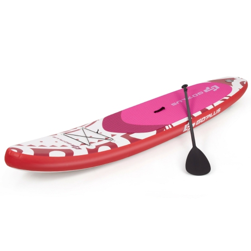 10.6 Feet Inflatable Adjustable Paddle Board with Carry Bag