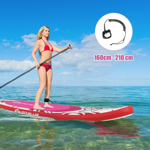 10.6 Feet Inflatable Adjustable Paddle Board with Carry Bag