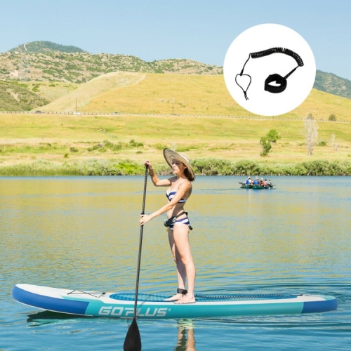 10 Feet Inflatable Stand Up Paddle Board 6 Inch Thick with Accessory Pack