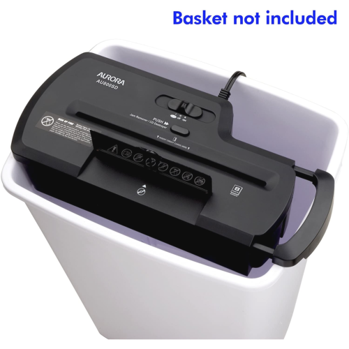 AU800SD – Déchiqueteur à coupe en bandes professionnel CD pour cartes de crédit sans...