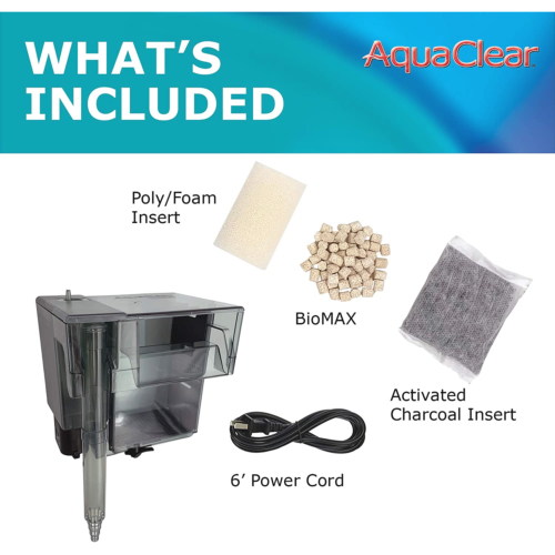 AquaClear A615 Fish Tank Filter 40 to 70 Gallons 110v
