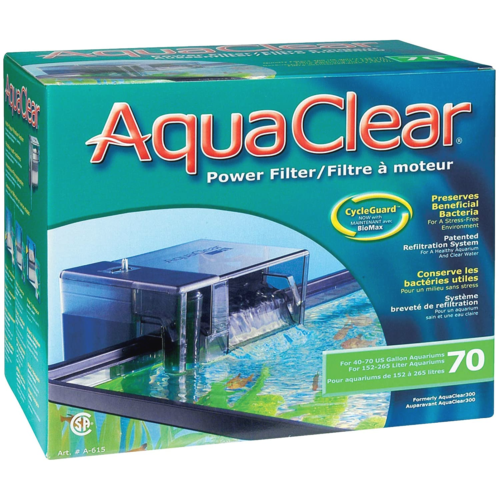 AquaClear A615 Fish Tank Filter 40 to 70 Gallons 110v