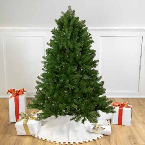 NORTHLIGHT  Full Sierra Noble Fir Artificial Christmas Tree - 4' - Unlit