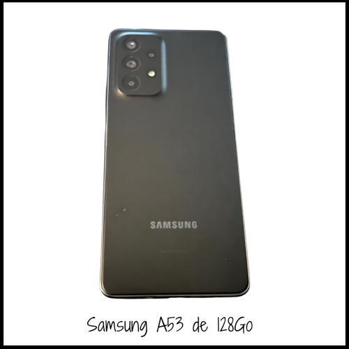 Refurbished - Samsung Galaxy A53 5G 128GB - Awesome Black - Unlocked