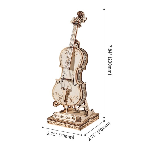 Cello 3D Wooden Puzzle TG411