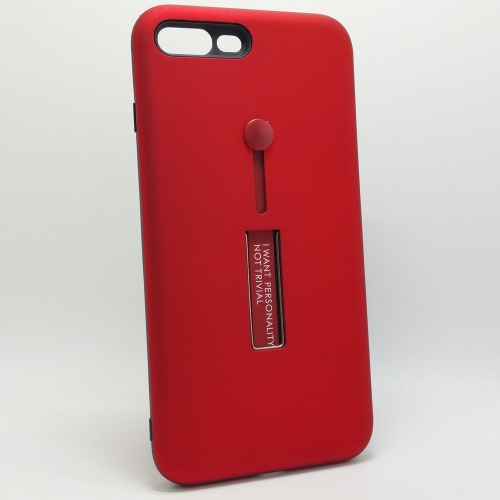 PROMOBILE  Apple Iphone 7 Plus / 8 Plus - Personality Ring Holder Hybrid Kickstand Case [Pro-Mobile]